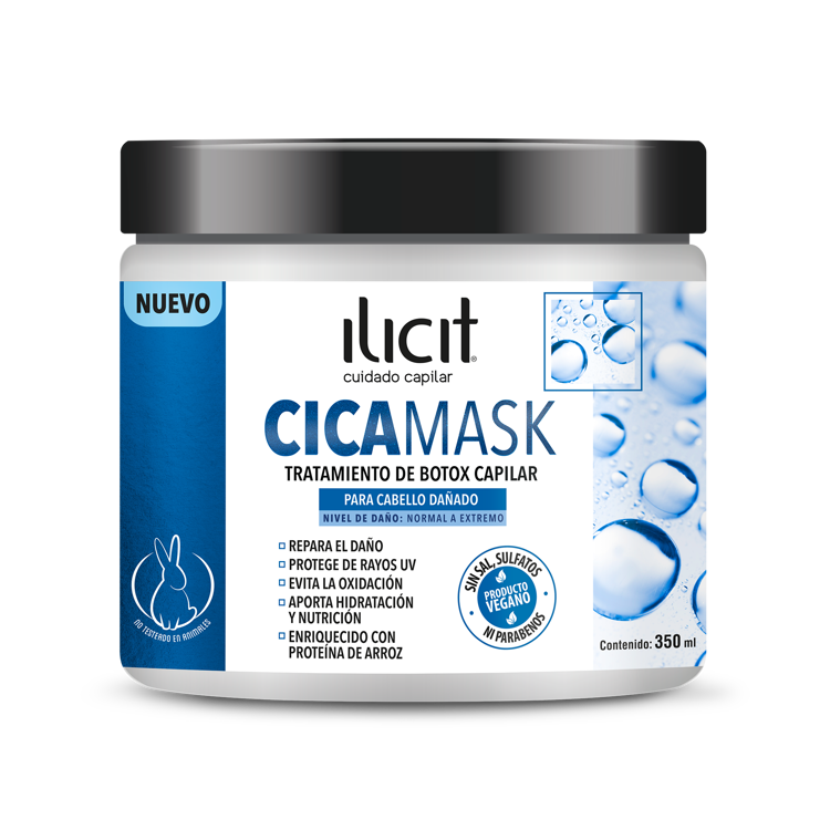 Imagen de Ilicit Cicamask Tratamiento De Botox Capilar Pote 350 ml