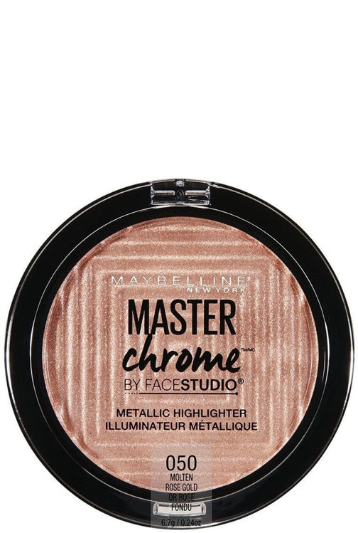 Imagen de Maybelline Iluminador Master Chrome Facestudio - 050  Rose Gold