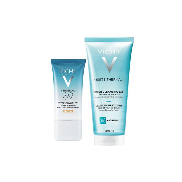 Imagen de Pack Vichy Gel Fresco De Limpieza y Hidratación Mineral 89