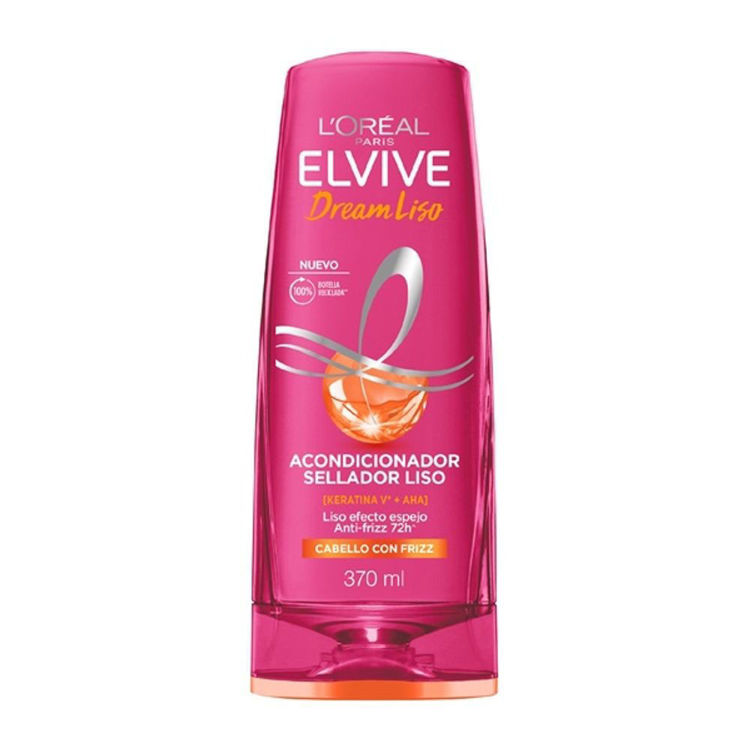 Imagen de Elvive Acondicionador Dream Liso Efecto Keratina 370 ml