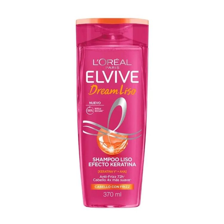Imagen de Elvive Shampoo Dream Liso Efecto Keratina 370 ml