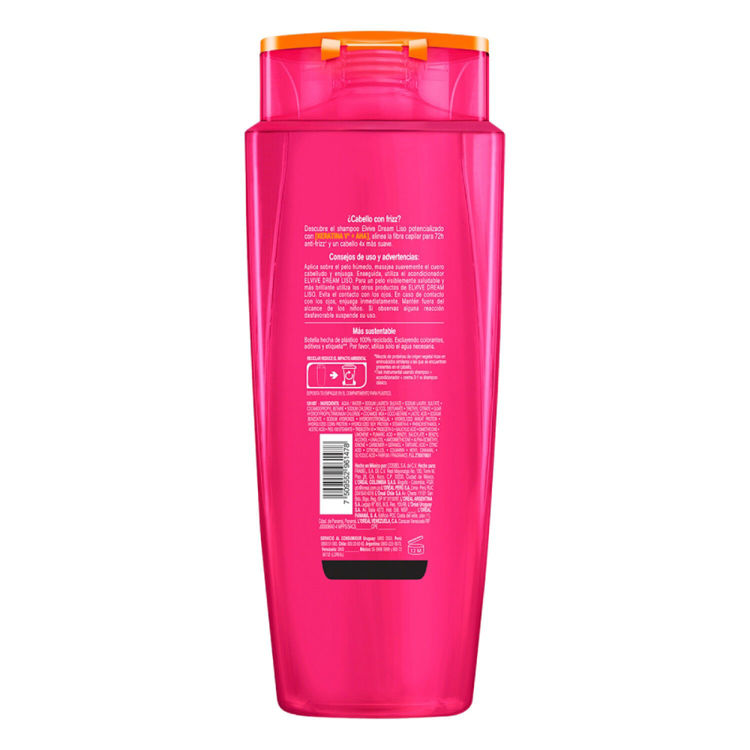 Imagen de Elvive Shampoo Dream Liso Efecto Keratina   680 ml