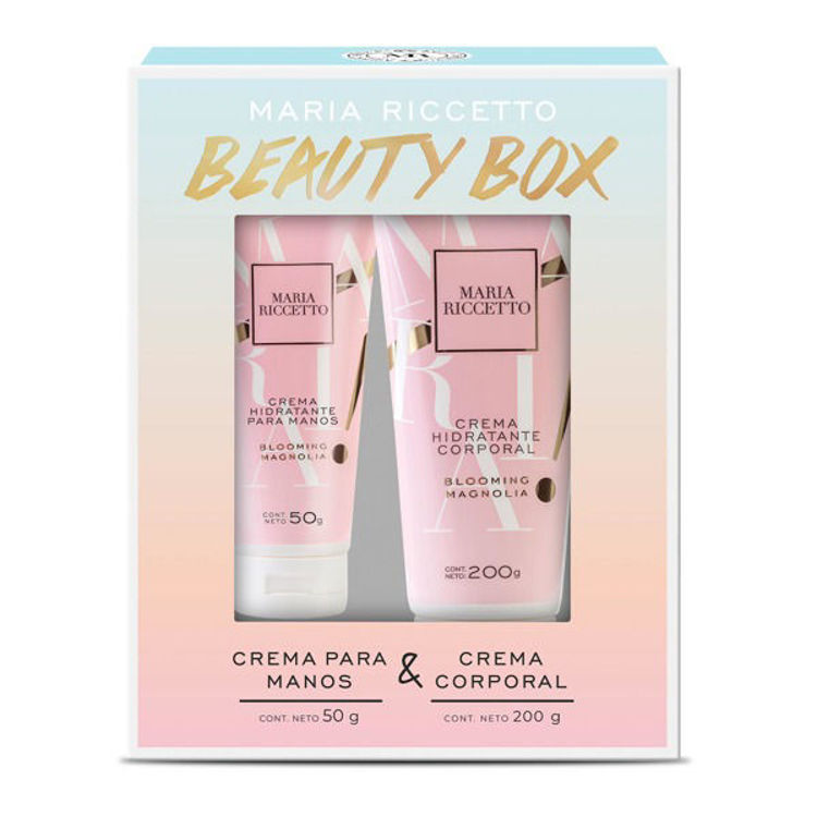 Imagen de Maria Riccetto Estuche de  Crema Corporal  con Crema de Manos -  Blooming Magnolia