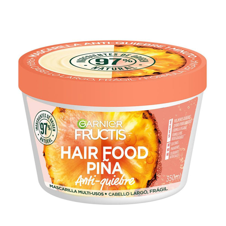 Imagen de Fructis Hair Food Mascarilla Piña X 350 Ml - Anti Quiebre