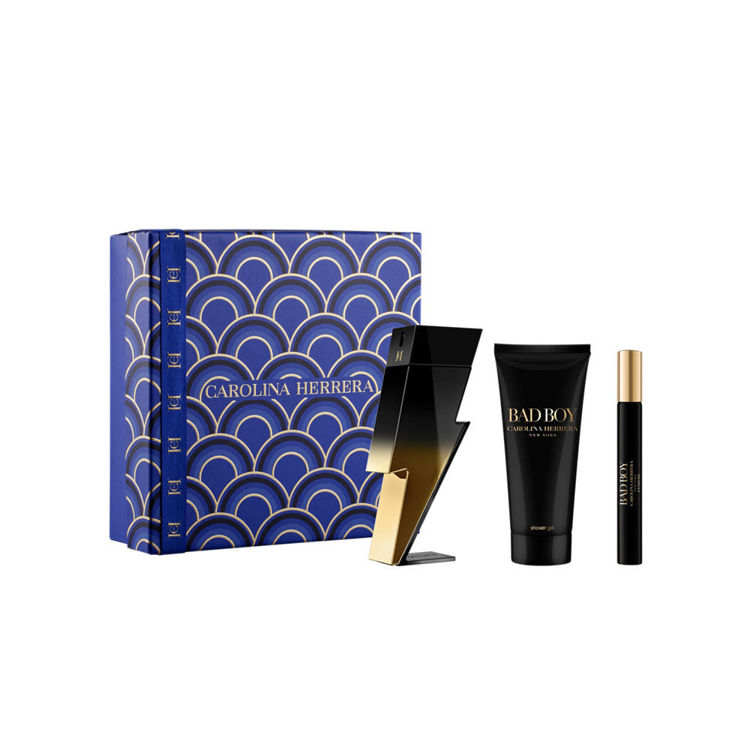 Imagen de Carolina Herrera Estuche Bad Boy Extreme Edt 100 Ml + Shower Gel + 10 Ml