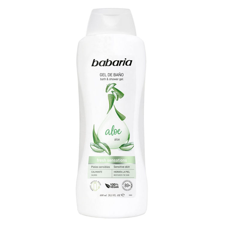 Imagen de Babaria Gel De Ducha Aloe  600 ml
