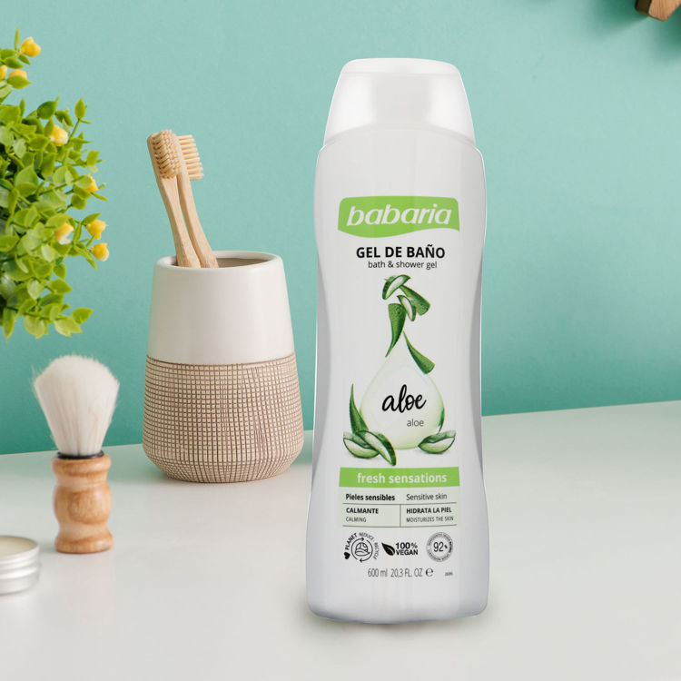 Imagen de Babaria Gel De Ducha Aloe  600 ml