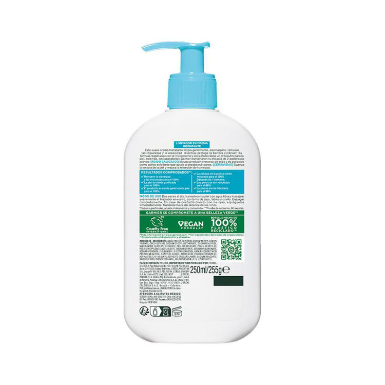 Imagen de Garnier Skin Crema Limpiadora Antiimperfecciones 236 Ml