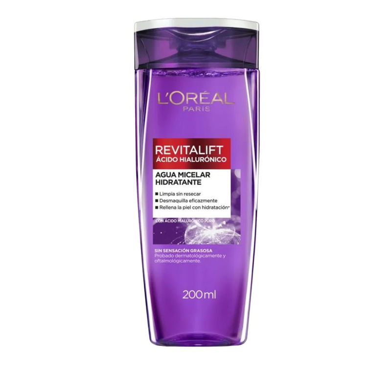 Imagen de Loreal Agua Micelar Acido Hialuronico x 200 Ml