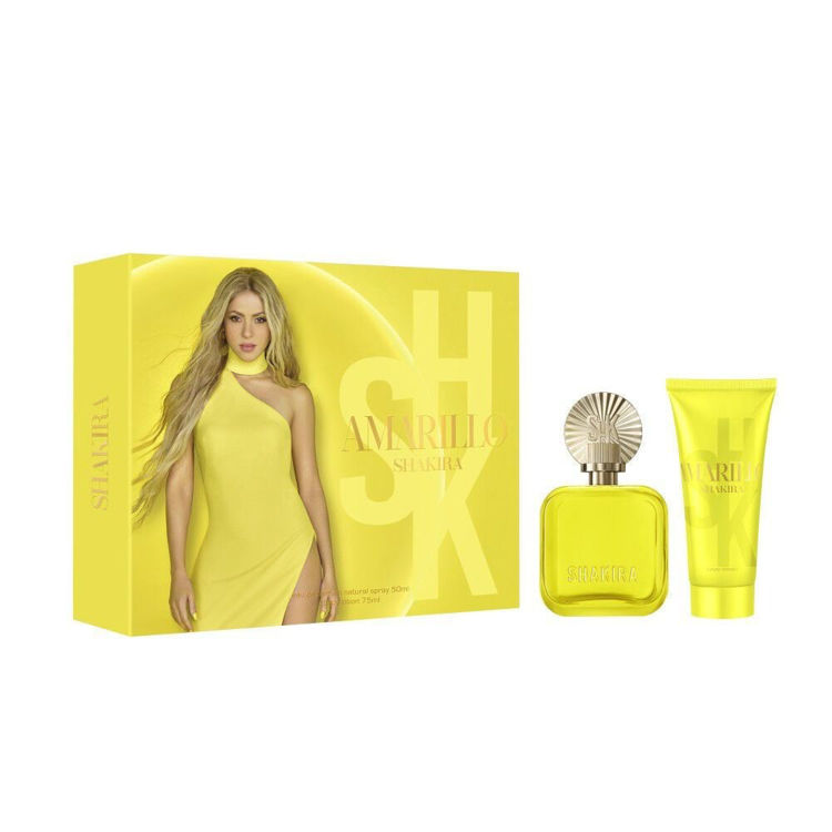 Imagen de Estuche Shakira Perfume de Mujer Amarillo 50 ml+ Body Lotion 75 ml