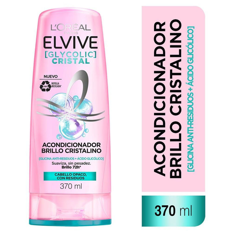 Imagen de Elvive Acondicionador Glycolic Cristal 370 Ml