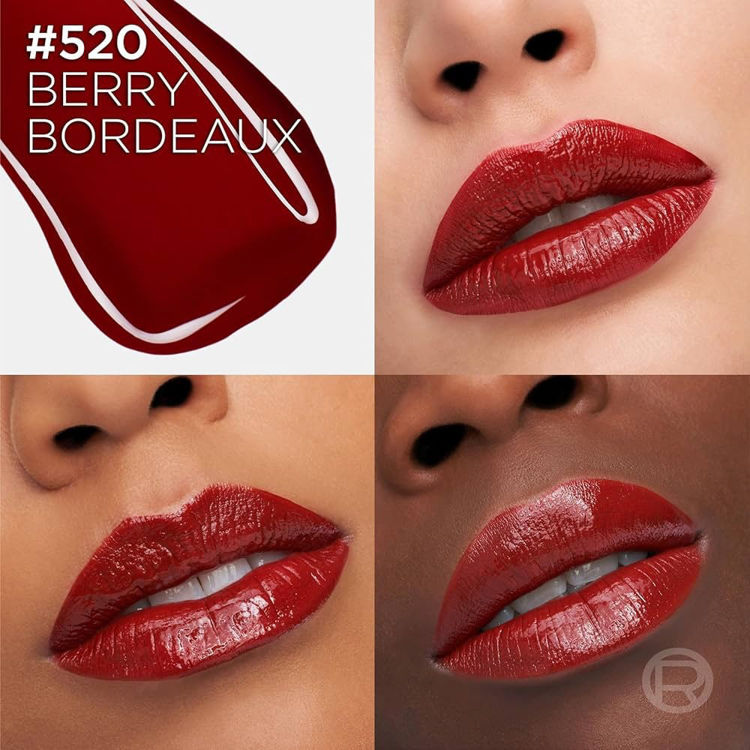 Imagen de Loreal Labial Infallible Laque Resist Berry Bordeaux 520