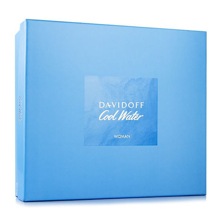 Imagen de Davidoff Cool Water Estuche Dama Edt 100 Ml + Shower + Body lotion