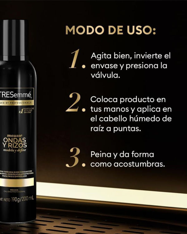 Imagen de Tresemme Mousse Ondas Y Rizos