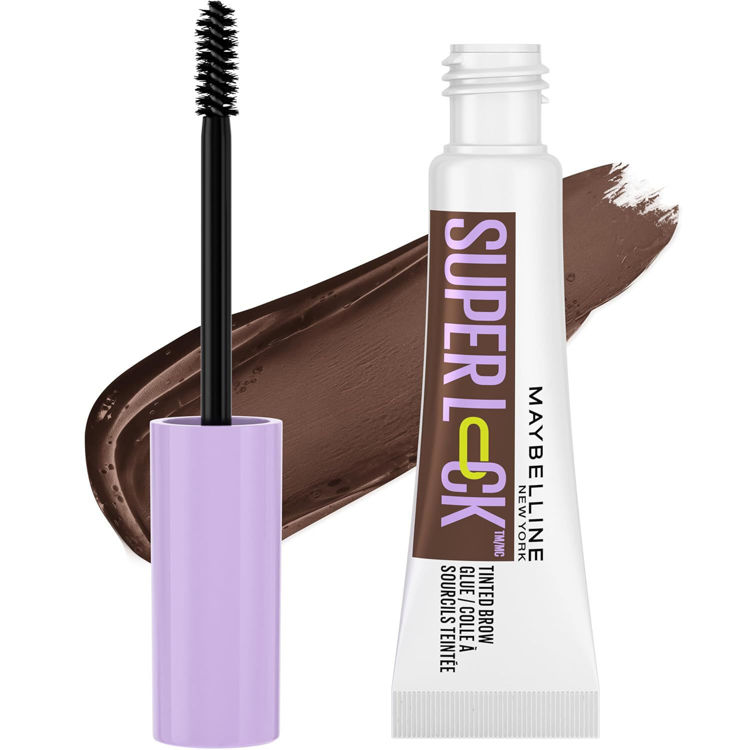 Imagen de Super Lock Brow Gel Deep Brown Maybelline