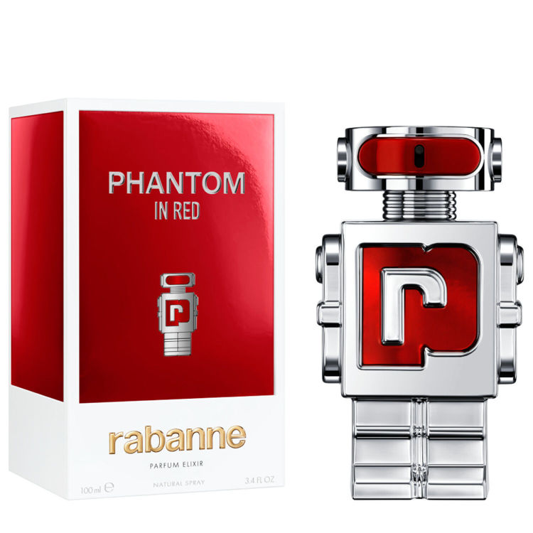 Imagen de Perfume Phantom In Red Men Perfum Elixir X 100 Ml  Rabanne