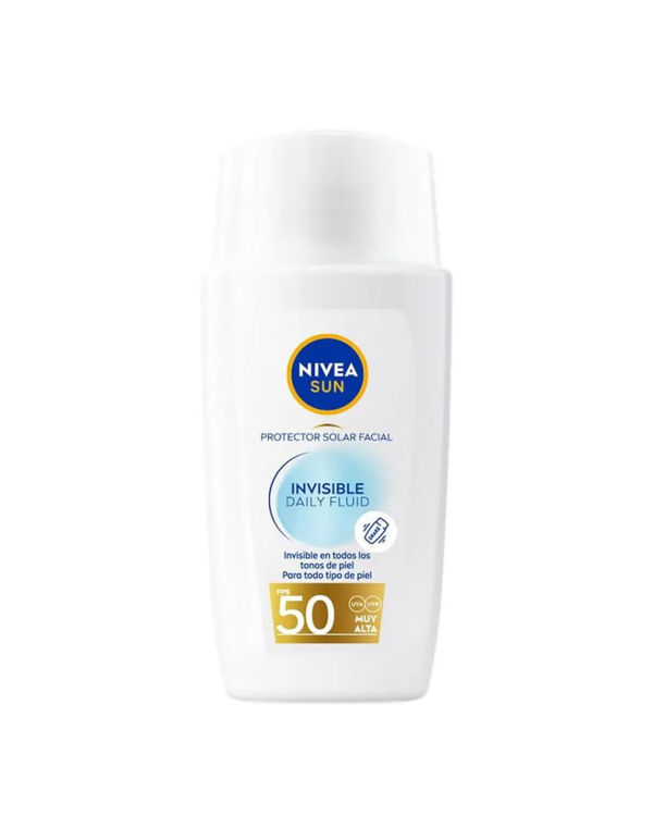 Imagen de Protector Solar Nivea Facial Fluido Invisible Fps50 X 40 Ml