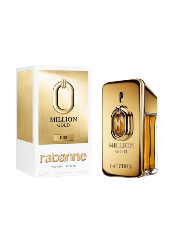 Imagen de Perfume Rabanne Million Gold Elixir Perfume De Hombre 50 Ml