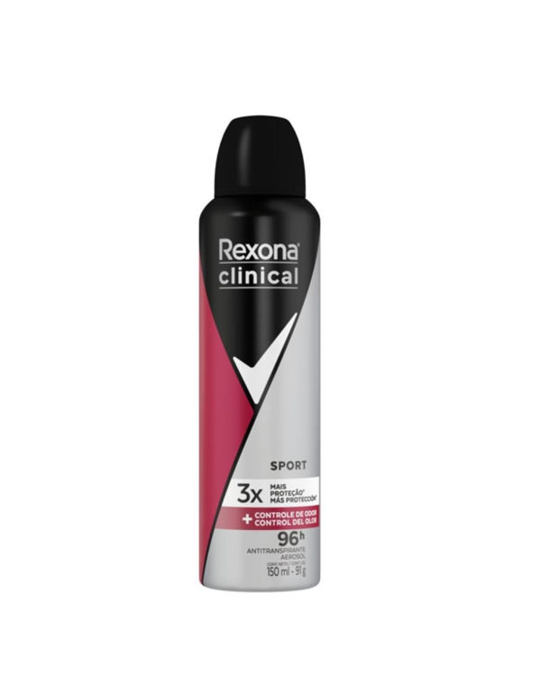 Imagen de Rexona Clinical Aerosol Sport Strengh 110 Ml