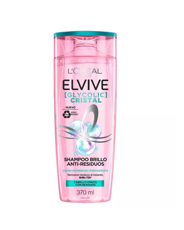 Imagen de Elvive Shampoo Glycolic Cristal 370 Ml