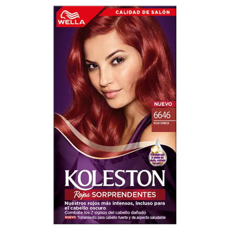 Imagen de Tinta Koleston Kit Rojo Cereza Nº 6646