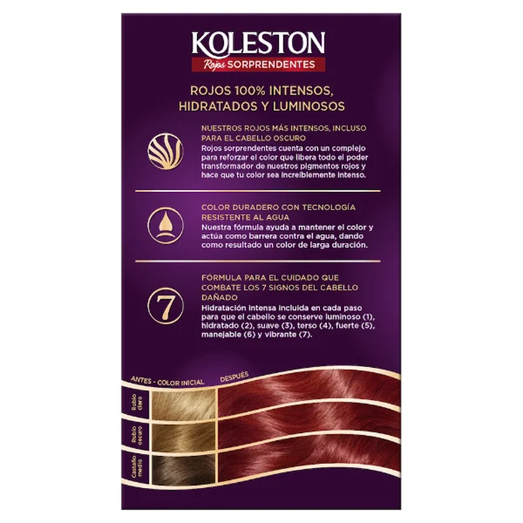 Imagen de Tinta Koleston Kit Rojo Cereza Nº 6646