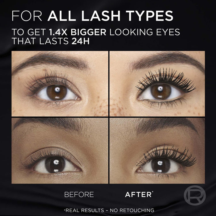 Imagen de Loreal Mascara Panorama All Night Black - 704