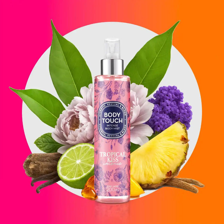 Imagen de Body Touch Colonia   200 ml - Tropical Kiss